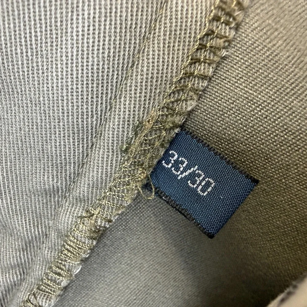 VTG Polo Ralph Pants 33x30 Olive Khaki Double Pleated Trousers High Waist 90s